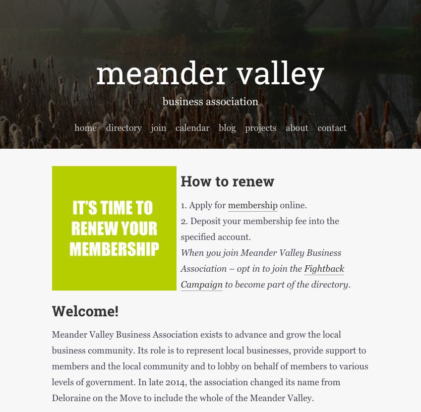 Meander Valley Business Associaton